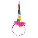 Rainbow Unicorn Horn Head Party Glitter Headband Halloween Party Fancy Dress