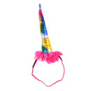 Rainbow Unicorn Horn Head Party Glitter Headband Halloween Party Fancy Dress