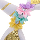 Decorative Unicorn Horn Ear Floral Headband Halloween Hen Night Party Costume