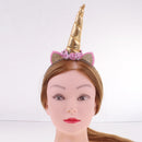 Unicorn Horn Ear Floral Headband Hairband Halloween Cosplay Party Costume