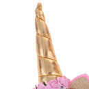 Unicorn Horn Ear Floral Headband Hairband Halloween Cosplay Party Costume