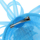 20s Gatsby Feather Fascinator Side Hat Wedding Ascot Race Hair Accessories