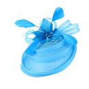 20s Gatsby Feather Fascinator Side Hat Wedding Ascot Race Hair Accessories