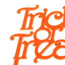 Acrylic Trick Or Treat Cake Toppers Halloween Party Cake Decoration