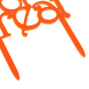 Acrylic Trick Or Treat Cake Toppers Halloween Party Cake Decoration
