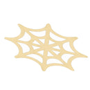 10pcs Unfinished Wooden Spider Web Cutout DIY Craft Halloween Embellishment