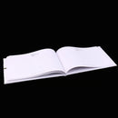 White Satin Purple Floral Wedding Guest Book Signature Book Supplies
