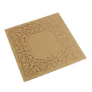 10pcs Invitation Cards with Lace Flower Wedding Birthday Anniversary Parties
