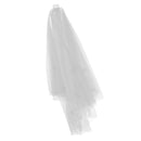 Beautiful 2T Veil Comb Flower Pearls Bride to Be Hen Night Bridal Wedding Party Costume Prop Accessory