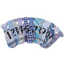 Cute Baby Monthly Necktie Sticker Party Baby Shower Photo Prop Months 1-12