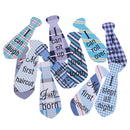 Baby First Year Letter Monthly Necktie Milestone Stickers Baby Photo Prop