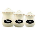 9 Sheet of 4pcs Black Board Stickers Home Kitchen Jar Label Wall Decals DIY