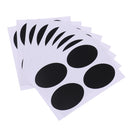 9 Sheet of 4pcs Black Board Stickers Home Kitchen Jar Label Wall Decals DIY
