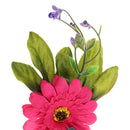 Handmade Artificial DIY Trim Fabric 3D Flower Sunflower Applique Crafts Wedding Headband Straw Hat Hair Clothing Accessory