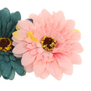 Handmade Artificial DIY Trim Fabric 3D Flower Sunflower Applique Crafts Wedding Headband Straw Hat Hair Clothing Accessory