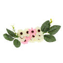Unfinished Handmade DIY Trim Fabric 3D Flower Daisy Applique Crafts Wedding Headband Straw Hat Hair Clothing Accessory