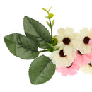 Unfinished Handmade DIY Trim Fabric 3D Flower Daisy Applique Crafts Wedding Headband Straw Hat Hair Clothing Accessory