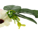 Unfinished Handmade DIY Trim Fabric 3D Flower Daisy Applique Crafts Wedding Headband Straw Hat Hair Clothing Accessory