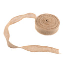 10m Brown Burlap Ribbon Shabby Jute Ribbon DIY Crafting Accessories for parties 2.5cm