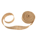 10m Brown Burlap Ribbon Shabby Jute Ribbon DIY Crafting Accessories for parties 2.5cm