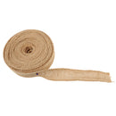 10m Brown Burlap Ribbon Shabby Jute Ribbon DIY Crafting Accessories for parties 2.5cm