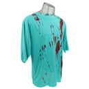 Bloody Zombie Doctor Halloween Party Adult Fancy Dress Mens Costume Green