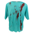 Bloody Zombie Doctor Halloween Party Adult Fancy Dress Mens Costume Green