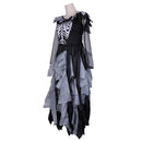Zombie Bride Costume Women Ladies Halloween Ghost Fancy Dress Outfits