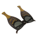 Hawaiian Novelty Lets Party Beer Bottle Glasses Sunglasses Fancy Dress