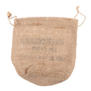 6pcs Retro Festival Willkommen Bags Burlap Natural Linen Jute Drawstring Gift Favour Xmas Wedding Candy Gift Bags 18 cm