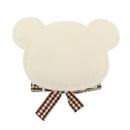 6 Pieces Lovely Beige Bear DIY Craft Costume Embellishments Wedding Baby Shower Decoration