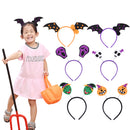 Kids Adult Witch Headband Halloween Fancy Dress Headwear Party Head Boppers Photo Prop