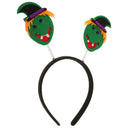Kids Adult Witch Headband Halloween Fancy Dress Headwear Party Head Boppers Photo Prop