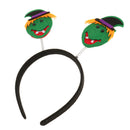 Kids Adult Witch Headband Halloween Fancy Dress Headwear Party Head Boppers Photo Prop