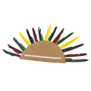 Adult's Native American Feather Headband Indian Chief Headdress Costume Accessories