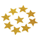 100/set Glitter Gold Paper Stars Cupcake Topper Party Confetti Table Scatter DÃ©cor