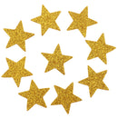 100/set Glitter Gold Paper Stars Cupcake Topper Party Confetti Table Scatter DÃ©cor