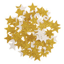 100/set Glitter Gold Paper Stars Cupcake Topper Party Confetti Table Scatter DÃ©cor