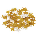 100/set Glitter Gold Paper Stars Cupcake Topper Party Confetti Table Scatter DÃ©cor