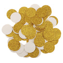 100pcs Sparkle Paper Confetti Sprinkles Table Scatter Wedding Engagement Baby Shower Birthday Party Supplies Gold