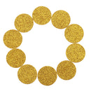 100pcs Sparkle Paper Confetti Sprinkles Table Scatter Wedding Engagement Baby Shower Birthday Party Supplies Gold