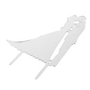 Sliver Wedding Engagement Bride & Groom Acrylic Wedding Cake Toppers