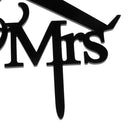 Romantic Mr Mrs Acrylic Cake Toppers Wedding Birthday Party Cake Decoration