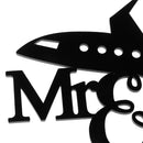 Romantic Mr Mrs Acrylic Cake Toppers Wedding Birthday Party Cake Decoration