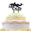 Romantic Mr Mrs Acrylic Cake Toppers Wedding Birthday Party Cake Decoration