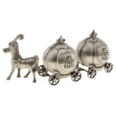 Vintage My First Curl & Tooth Box Horse and Pumpkin Carriages Baby Shower