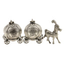 Vintage My First Curl & Tooth Box Horse and Pumpkin Carriages Baby Shower