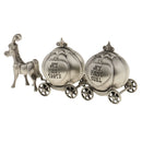 Vintage My First Curl & Tooth Box Horse and Pumpkin Carriages Baby Shower