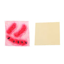 2 Pieces Halloween Scary Zombie Bloody Wound Scars Costume Makeup Sticker Party Prank Joke Prop