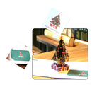 3D Pop Up Greeting Card& Envelope Handmade Merry Christmas Card Party Gifts